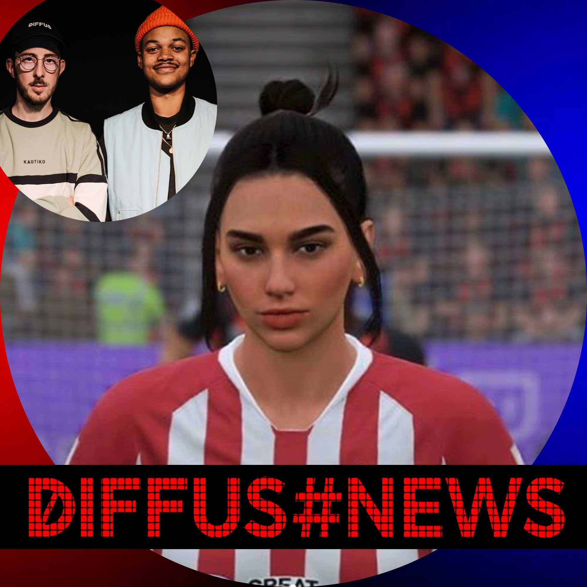 Dua Lipa goes FIFA