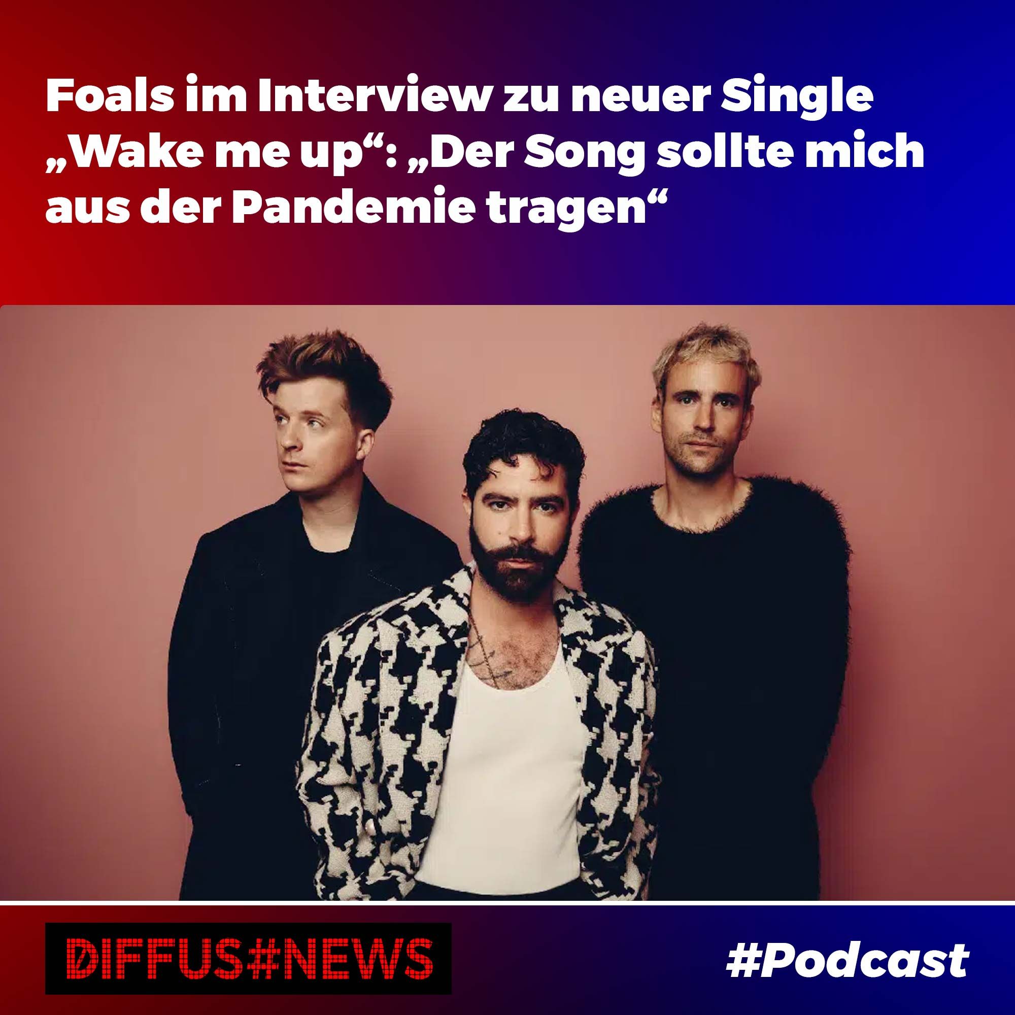 Foals im Interview zu neuer Single „Wake me up“: „Der Song sollte mich aus der Pandemie tragen“