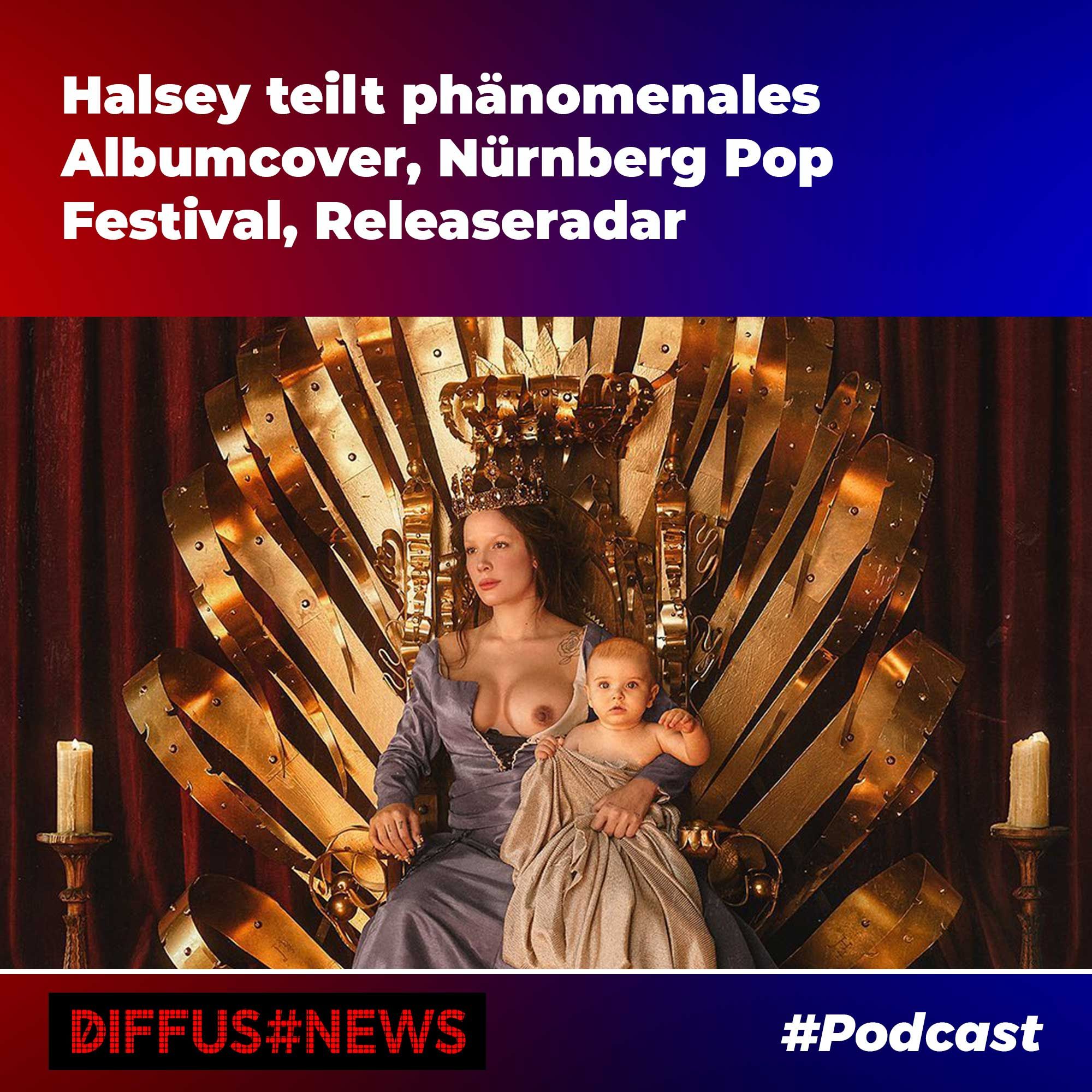 Halsey teilt phänomenales Albumcover, Nürnberg Pop, Releaseradar