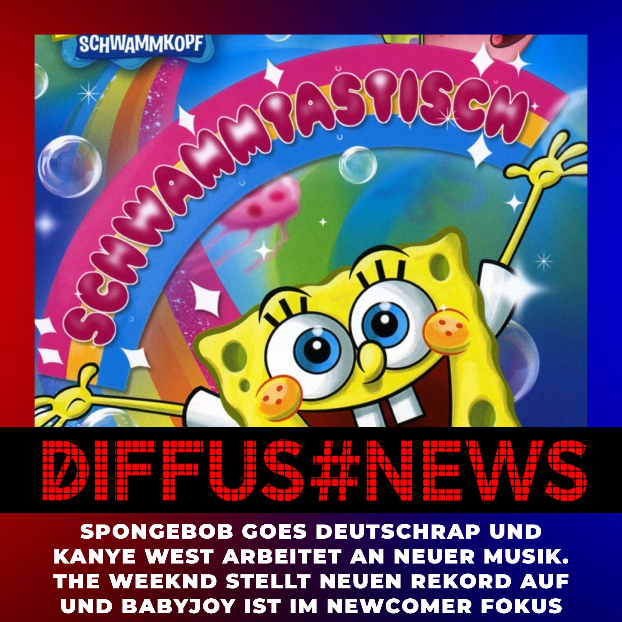 Spongebob goes Deutschrap