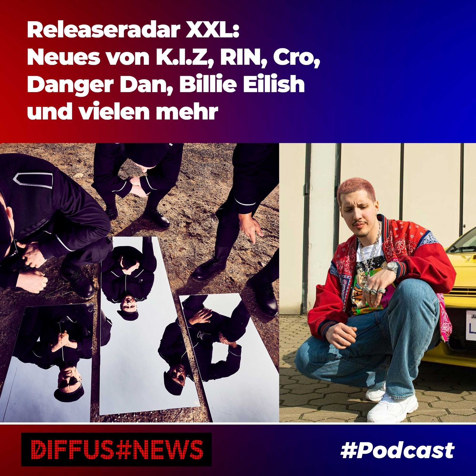 Releaseradar XXL: Neues von K.I.Z, RIN, Cro, Danger Dan, Billie Eilish uvm.