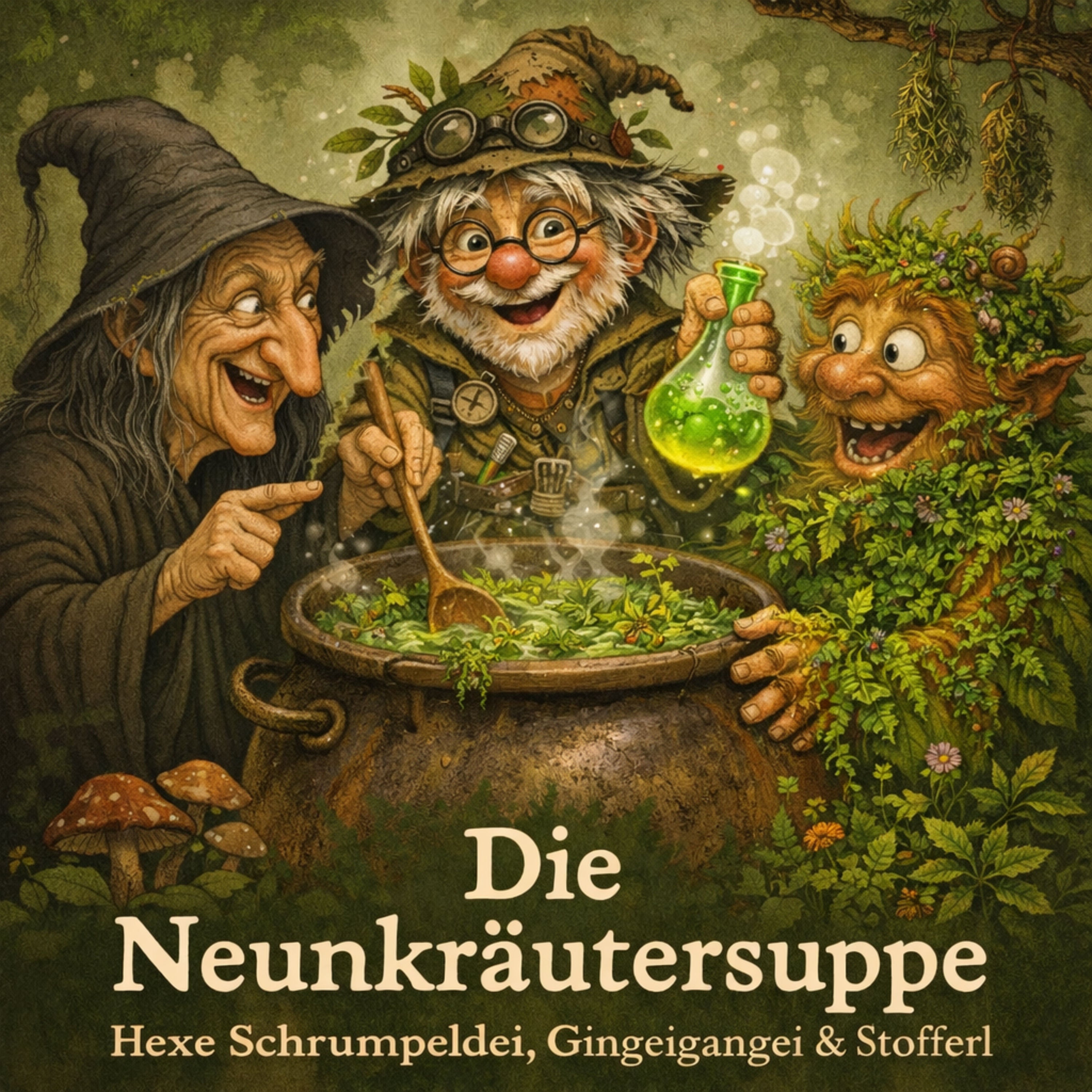 Hexe Schrumpeldei und die wilde NEUN
