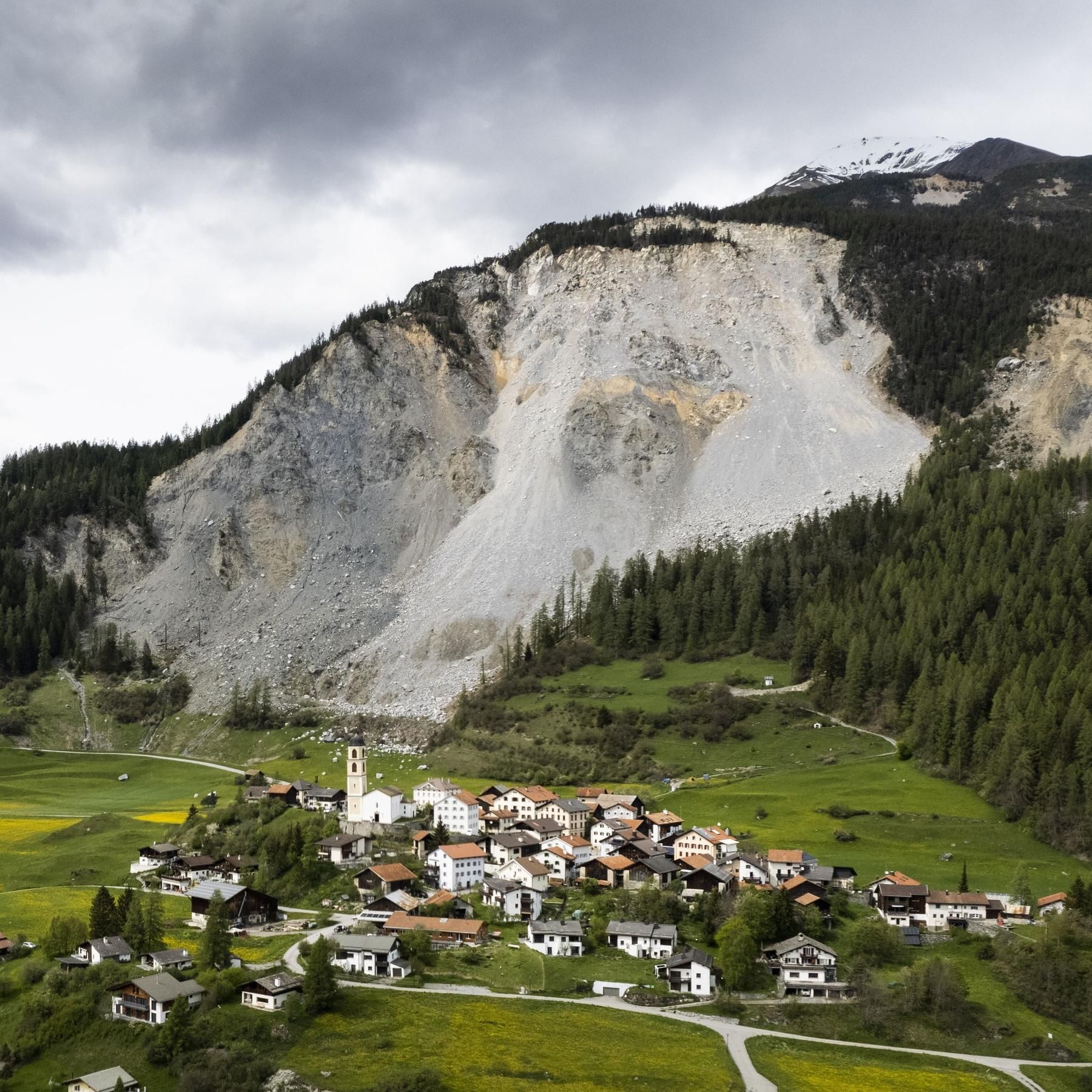 Drohender Bergrutsch in Brienz - Wie Geoforscher den Fels überwachen