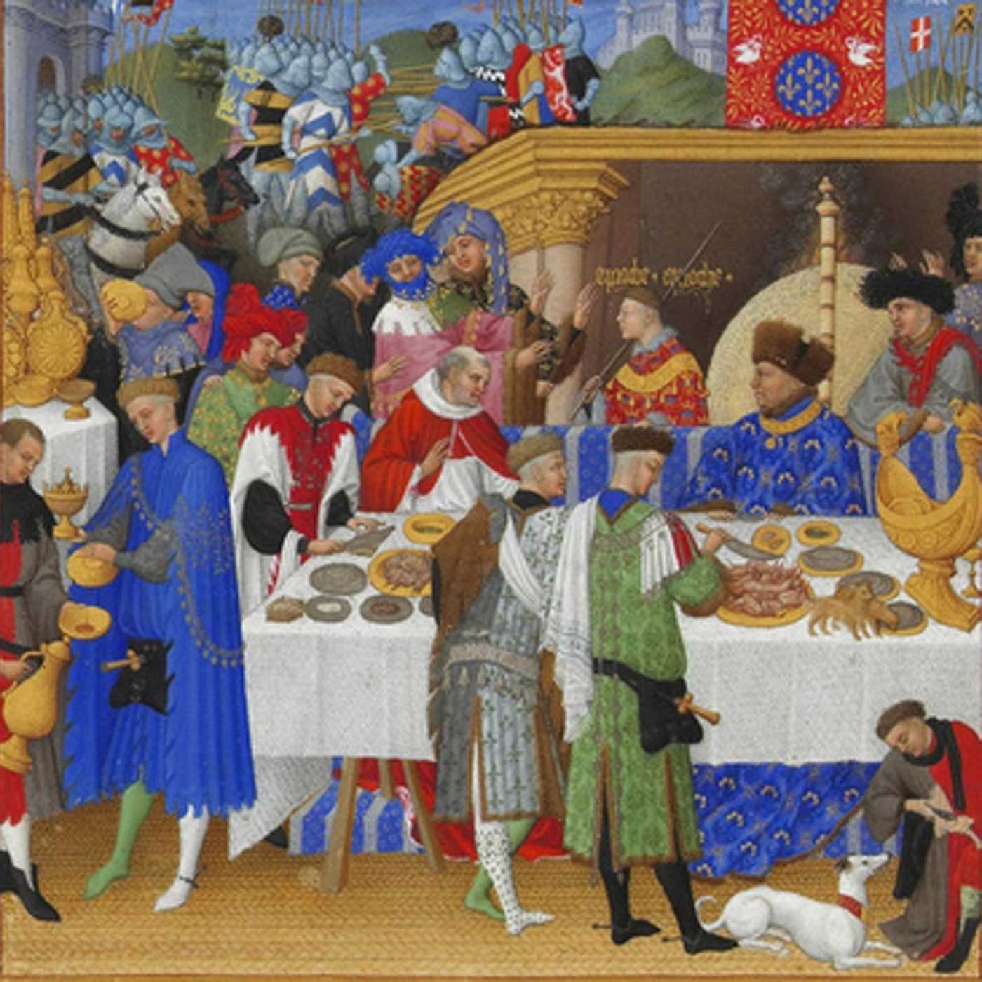 Der gedeckte Tisch im Mittelalter - Teil 1
