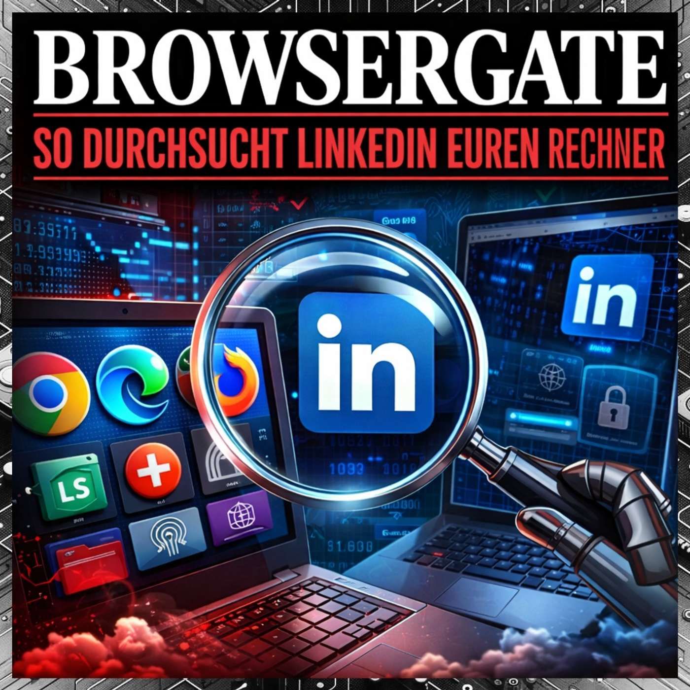 Browsergate - So durchsucht LinkedIn eure Rechner!