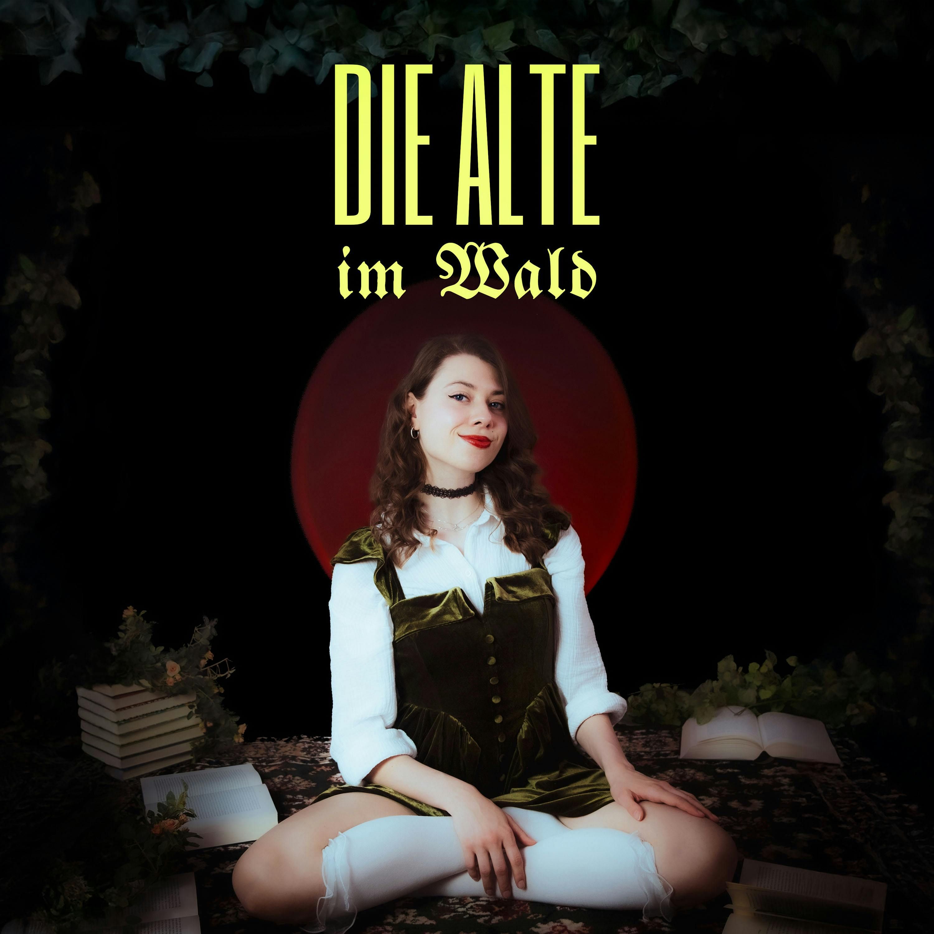 Die Alte im Wald