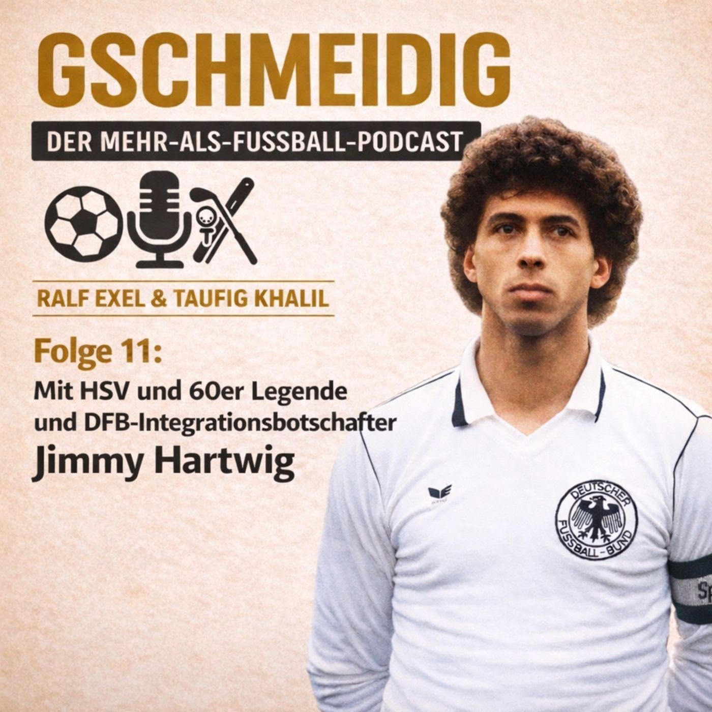 Rassismus, Krebs, Fußballtitel, Schauspielerfolg - das Leben des Jimmy Hartwig.