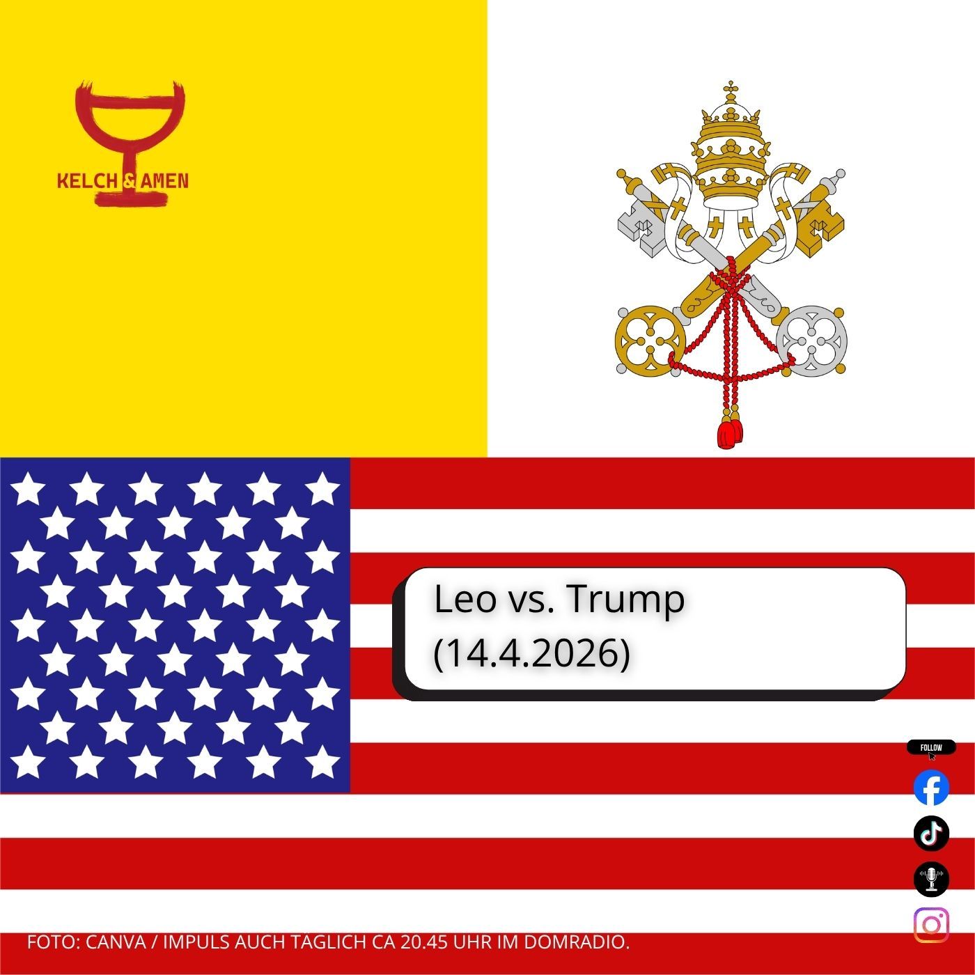 Leo vs. Trump // 14.4.2026
