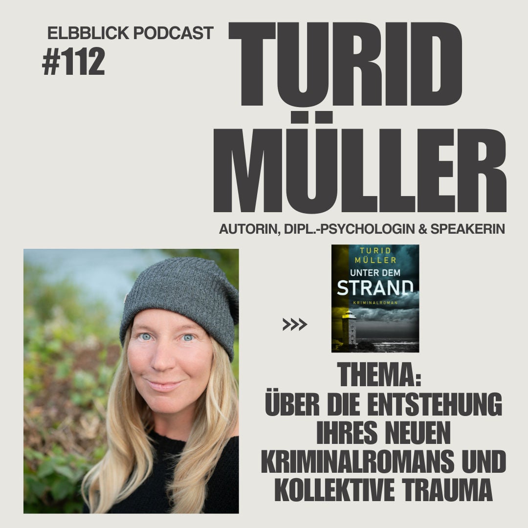 #112 Turid Müller - Neuer Kriminalroman: Unter dem Strand