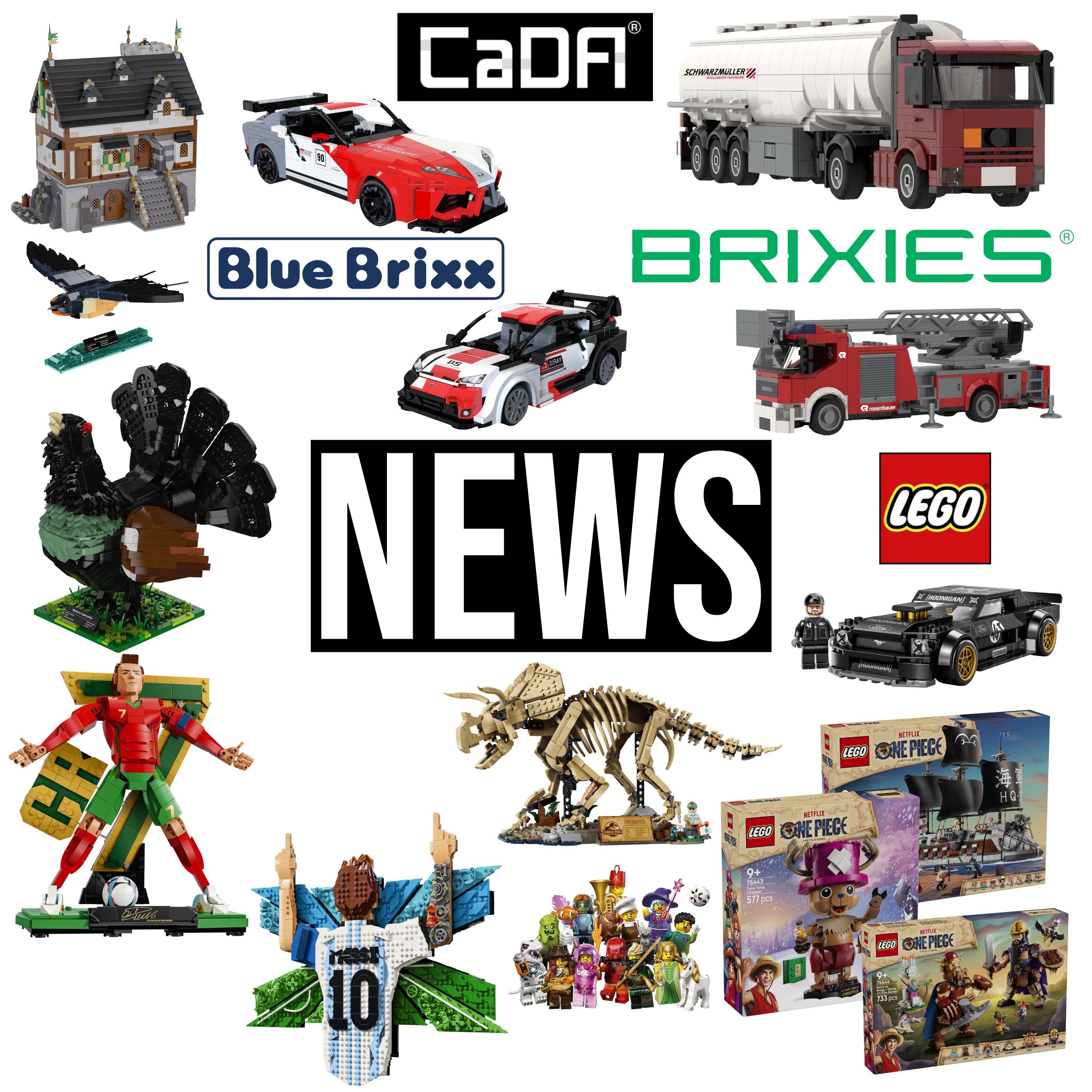 Neue Sets von BlueBrixx, LEGO, CaDA, BRIXIES und mehr | Klemmbaustein NEWS 257
