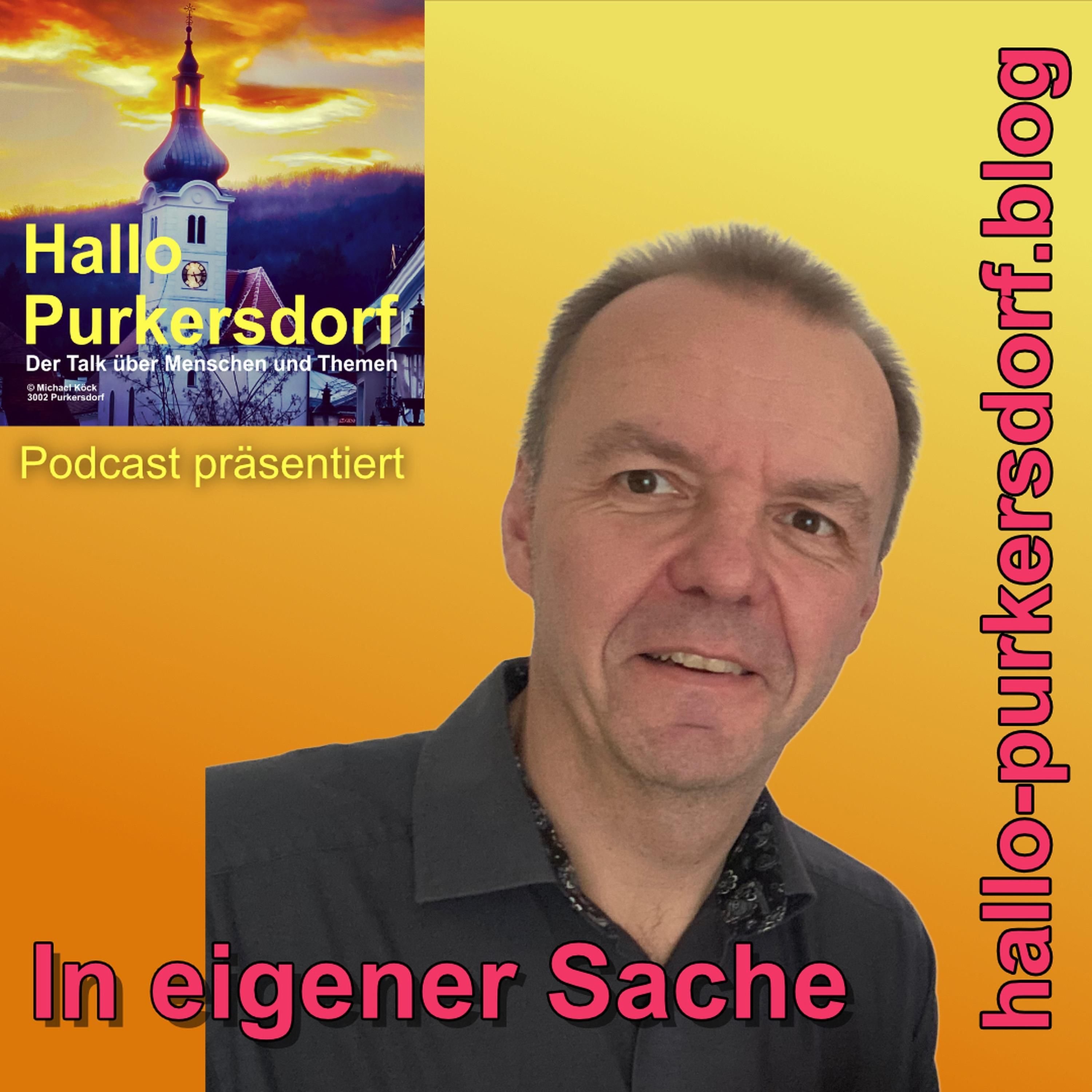 In eigener Sache