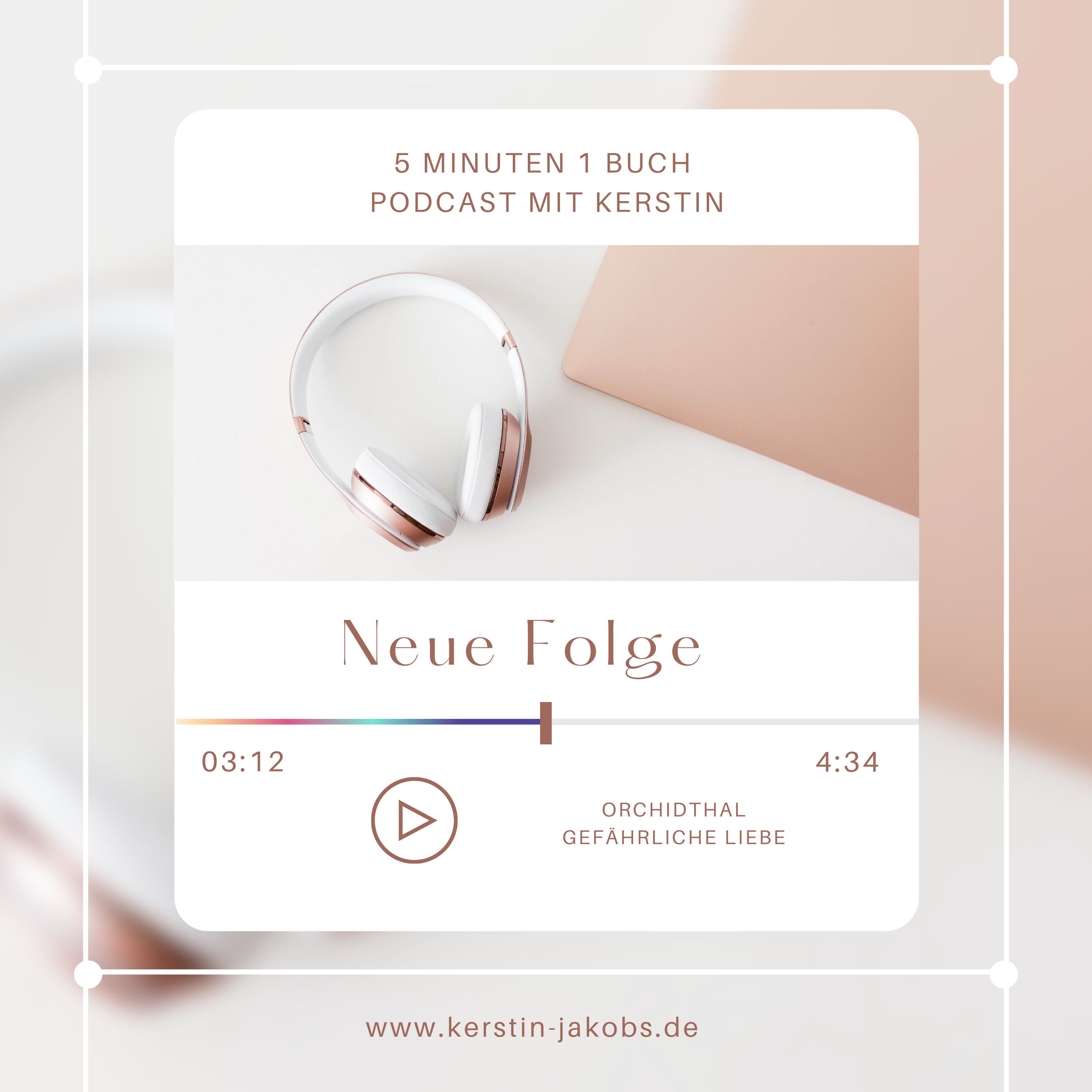 5 Mintuen 1 Buch - Orchidthal Gefährliche Liebe