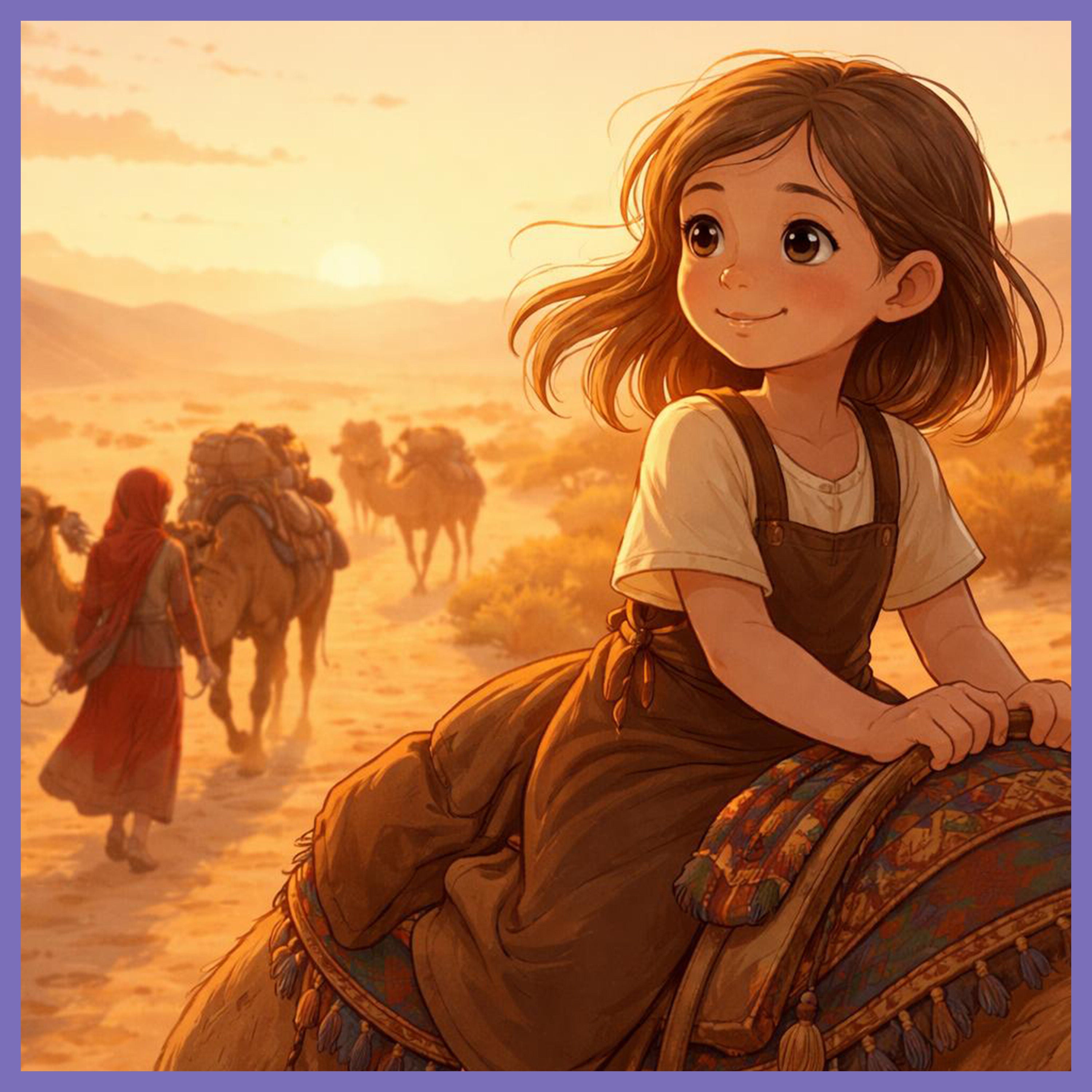 Lia und das leise Lied der Wüste – Gute Nacht Geschichte für Kinder