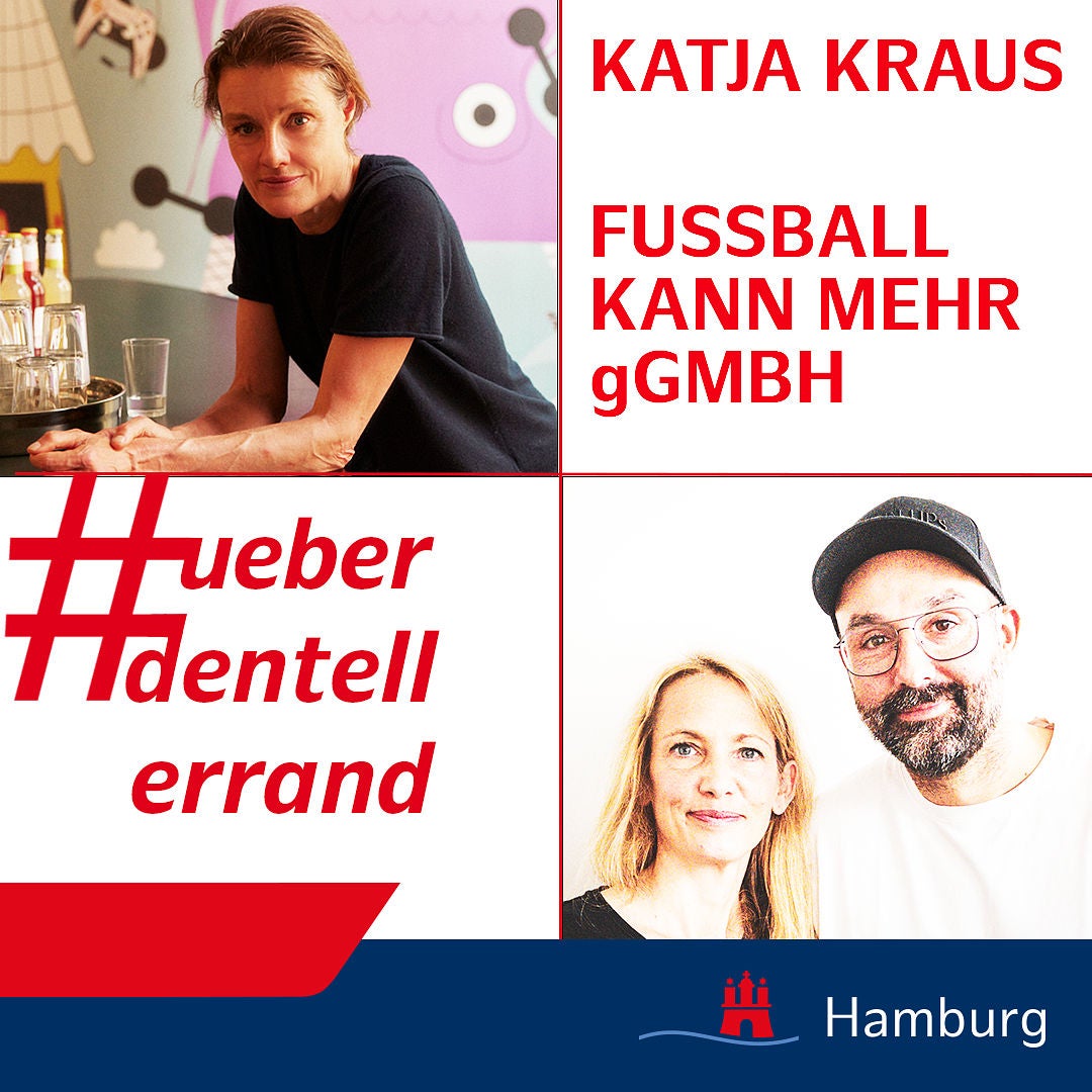 #ueberdentellerrand - Der Podcast. #87 mit Katja Kraus, von FUSSBALL KANN MEHR