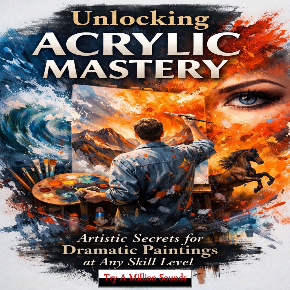 Unlocking Acrylic Painting Mastery: Artistic Secrets for Dramatic Paintings at Any Skill Level