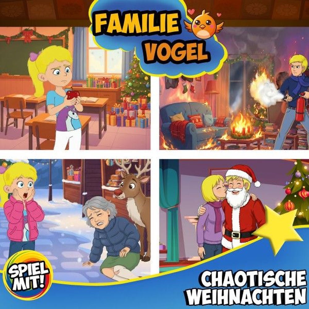 Familie Vogels chaotische Weihnachten