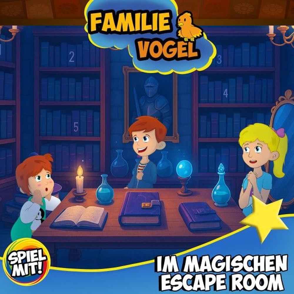 Familie Vogel im zauberhaften Escape Room