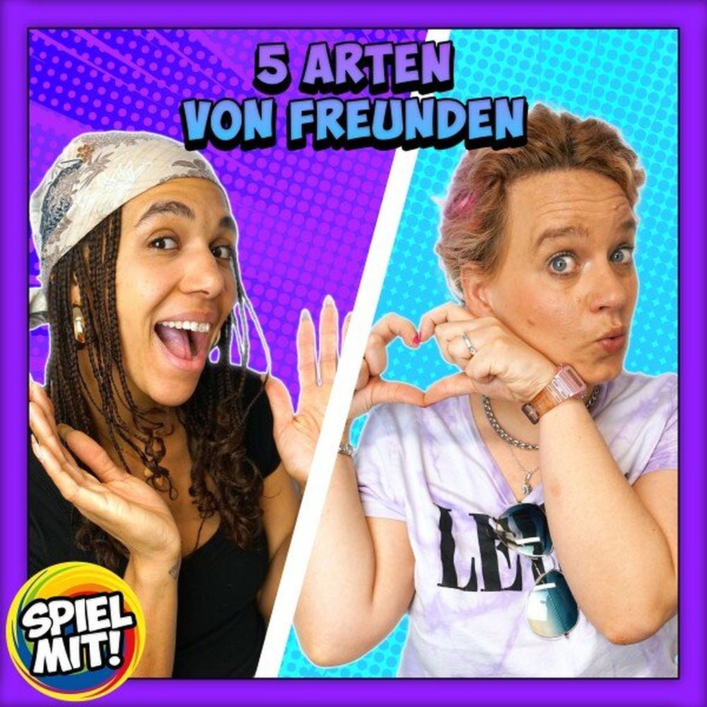 5 Arten von Freunden