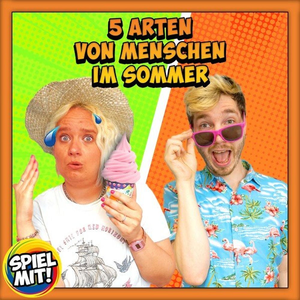 5 Arten von Menschen im Sommer