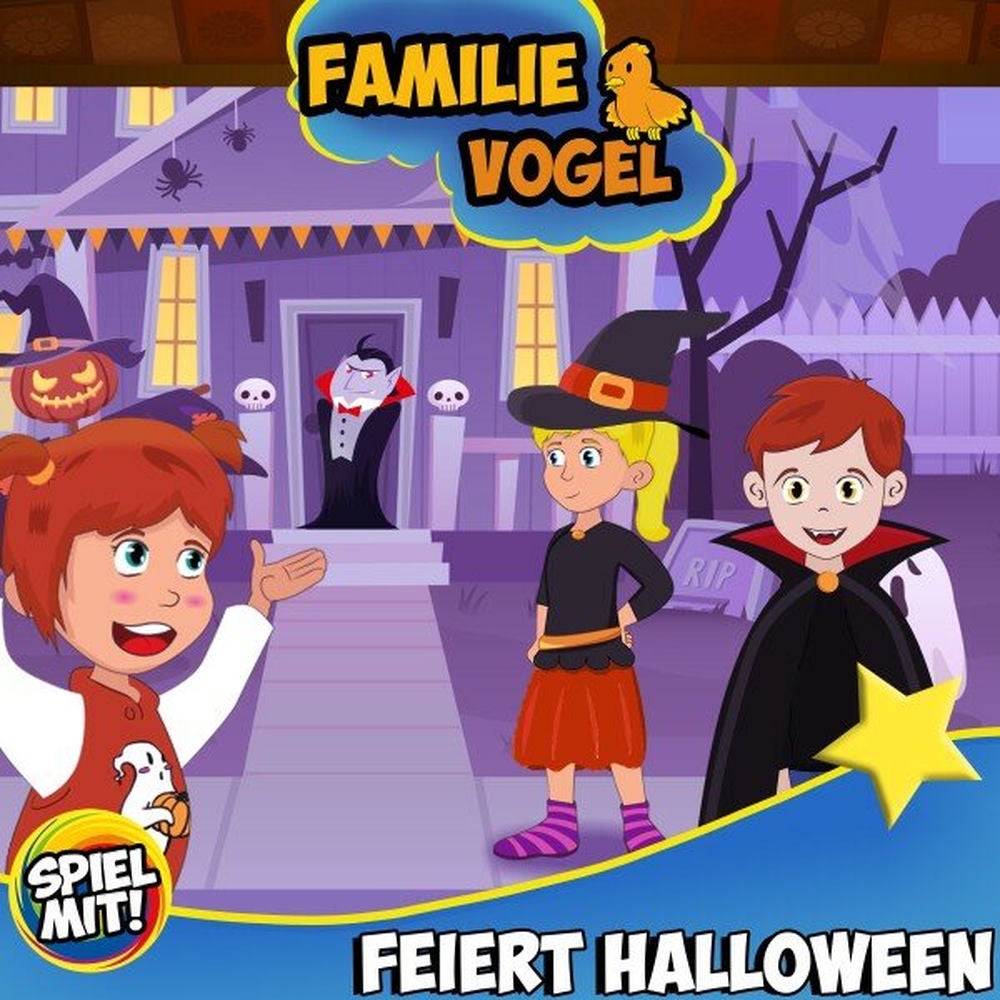 Familie Vogel feiert Halloween