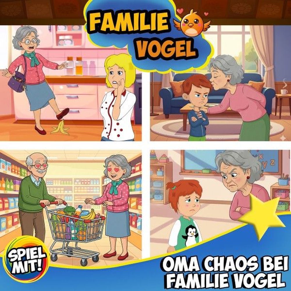 Oma Chaos bei Familie Vogel