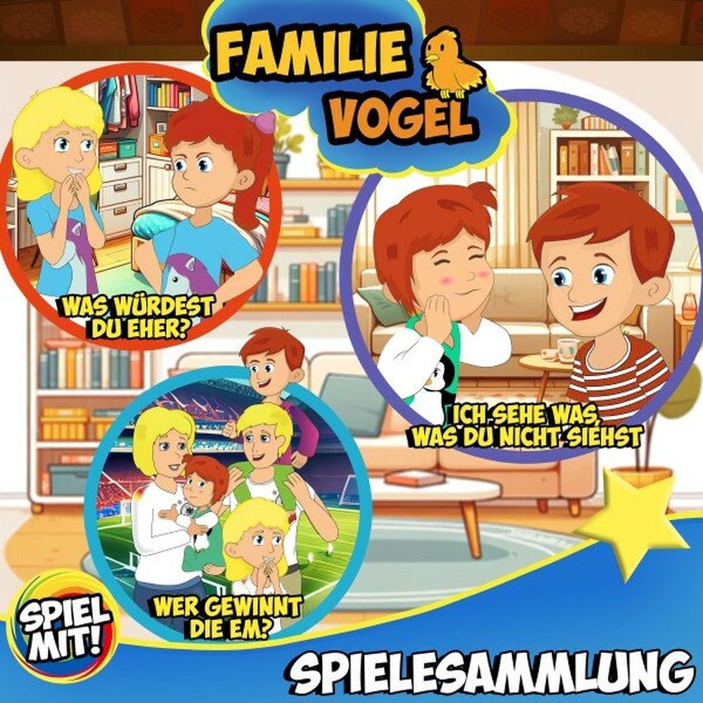 Familie Vogels Spielesammlung