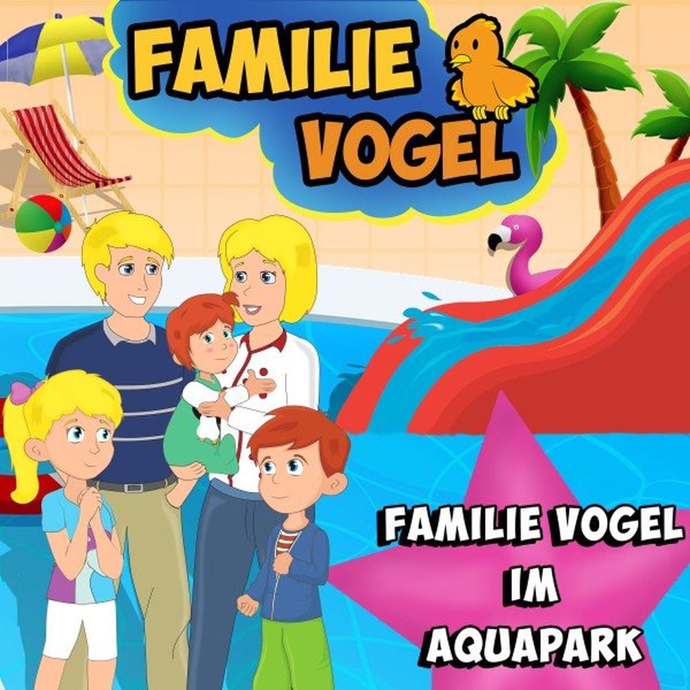 Familie Vogel im Aquapark