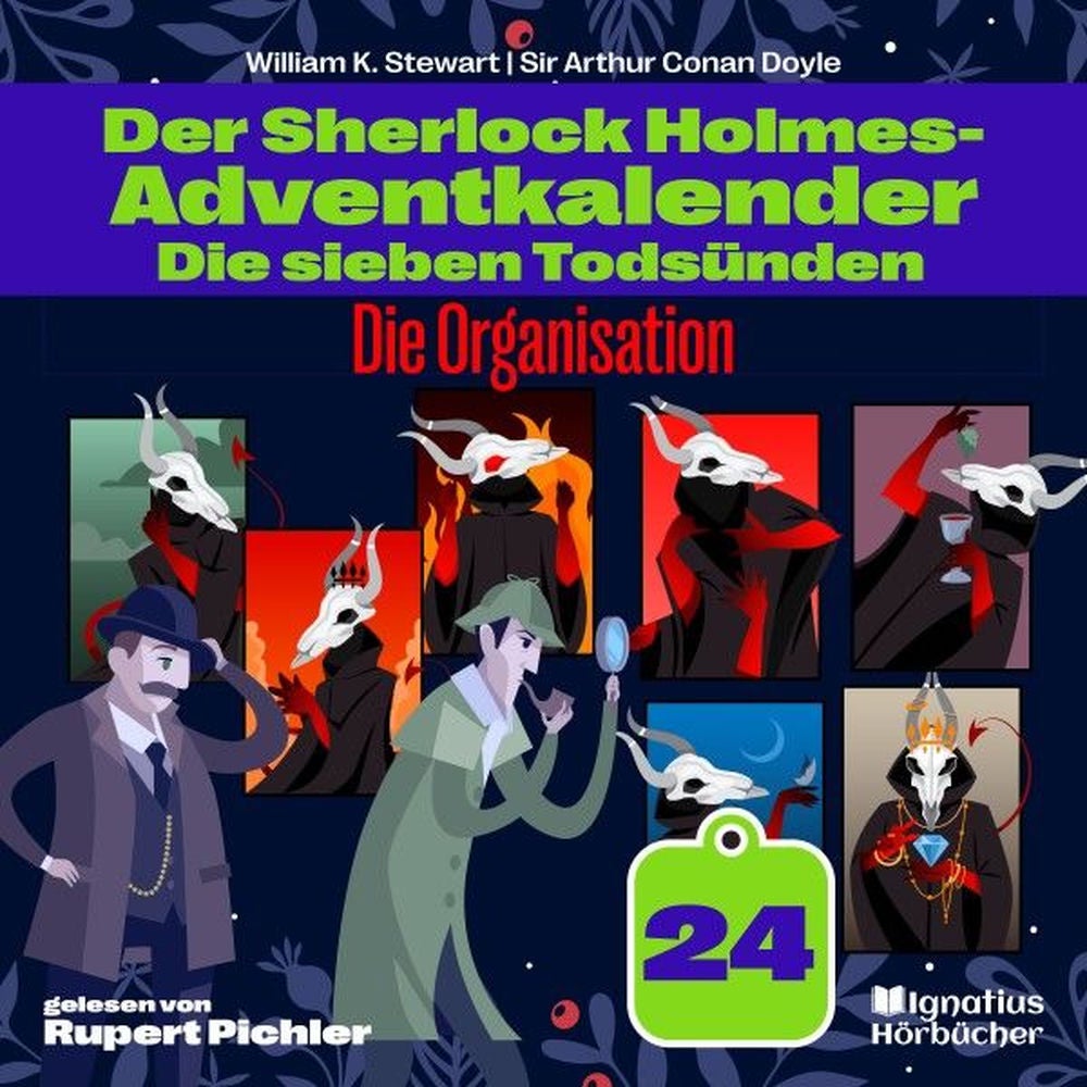 Die Organisation (Der Sherlock Holmes-Adventkalender: Die sieben Todsünden, Folge 24)