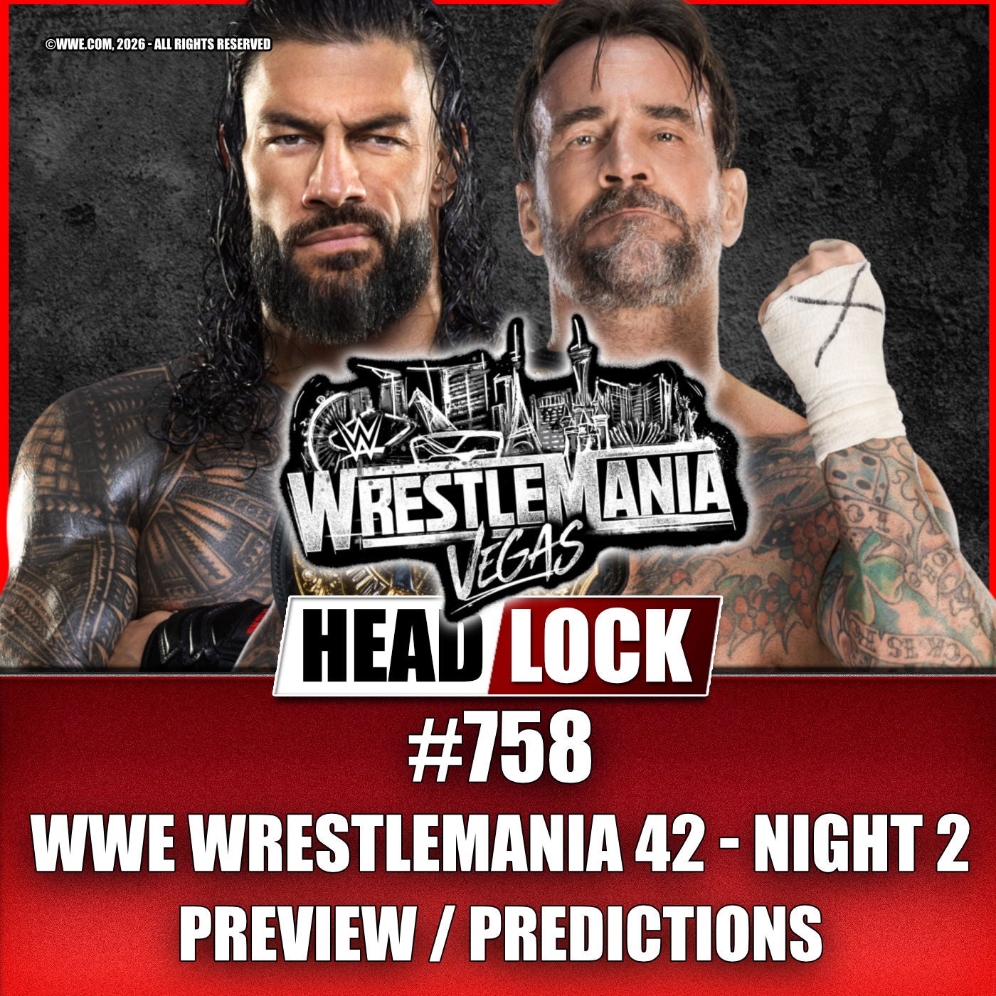 WWE Wrestlemania 42 NIGHT 2 PREVIEW | VORSCHAU🔥 CM Punk vs Roman Reigns, Lesnar, Ladder Match & mehr