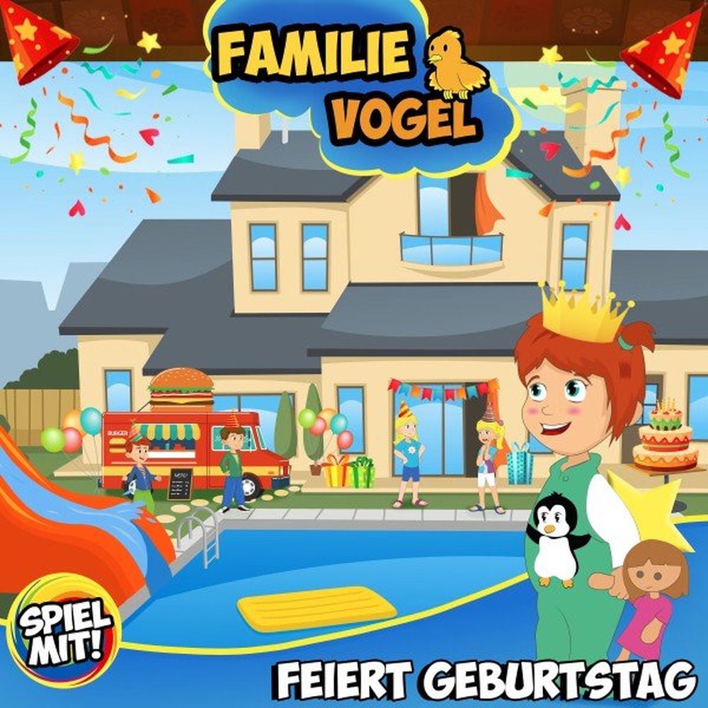 Familie Vogel feiert Geburtstag