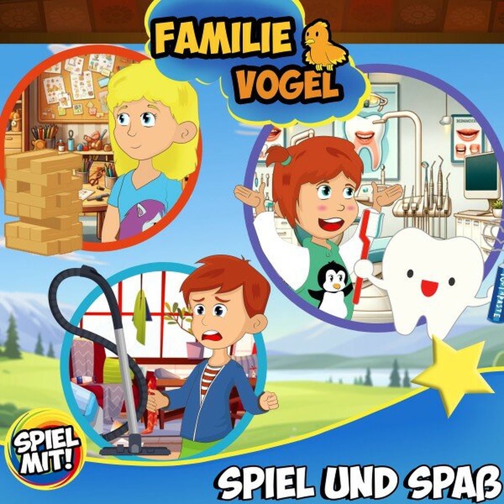 Spiel und Spaß mit Familie Vogel