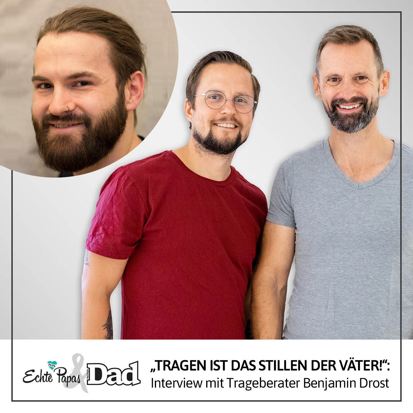 „Tragen ist das Stillen der Väter“: Interview mit Trageberater Benjamin Drost