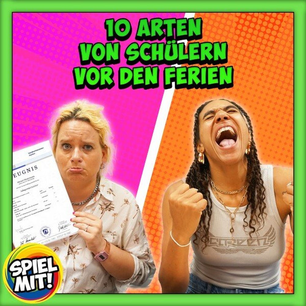 10 Arten von Schülern vor den Ferien