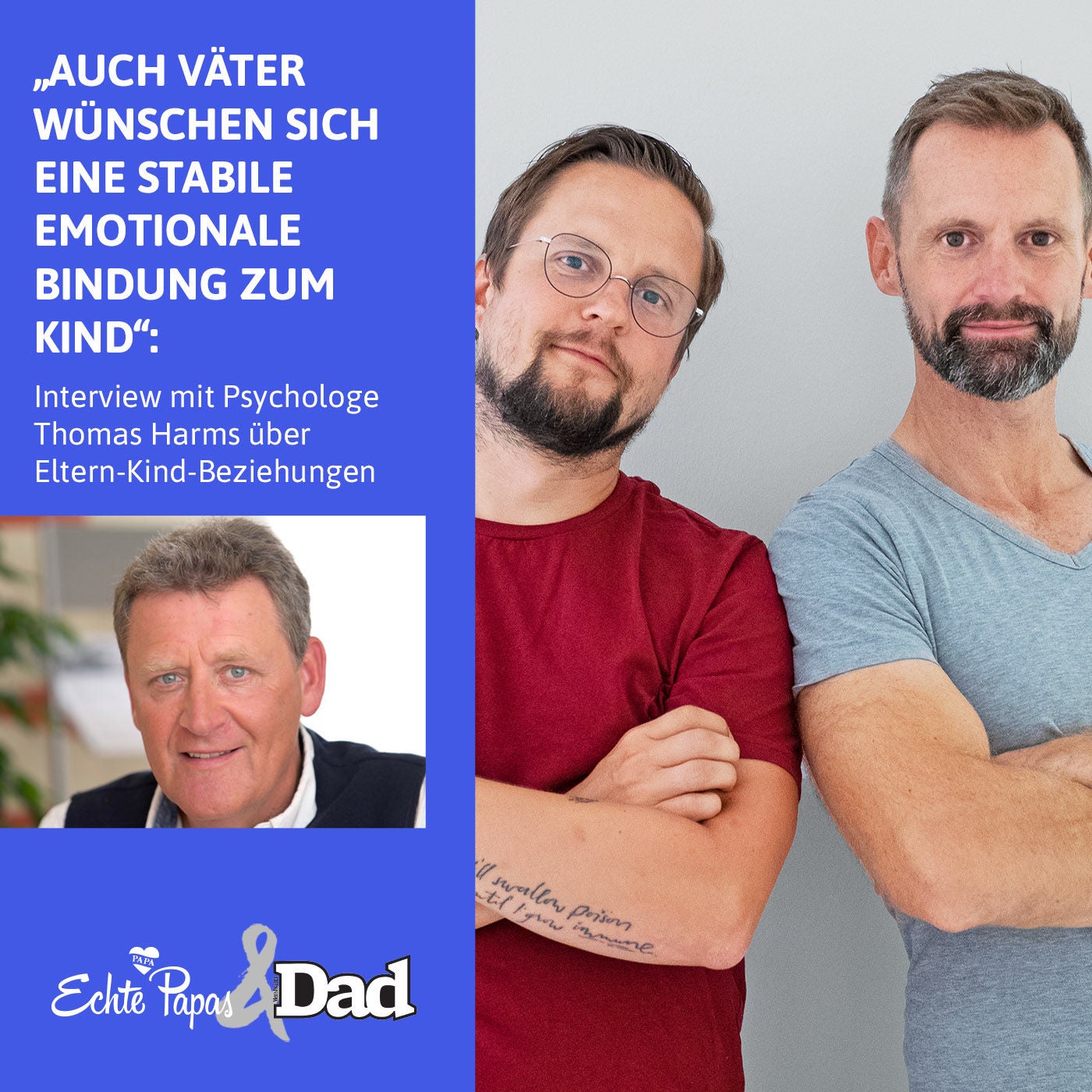 „Auch Väter wünschen sich eine stabile emotionale Bindung zum Kind“: Interview mit dem Psychologen Thomas Harms