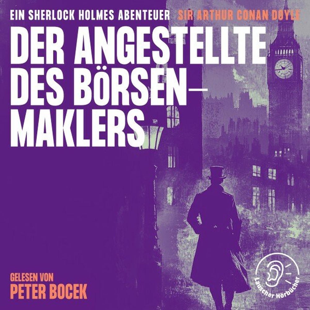 Der Angestellte des Börsenmaklers