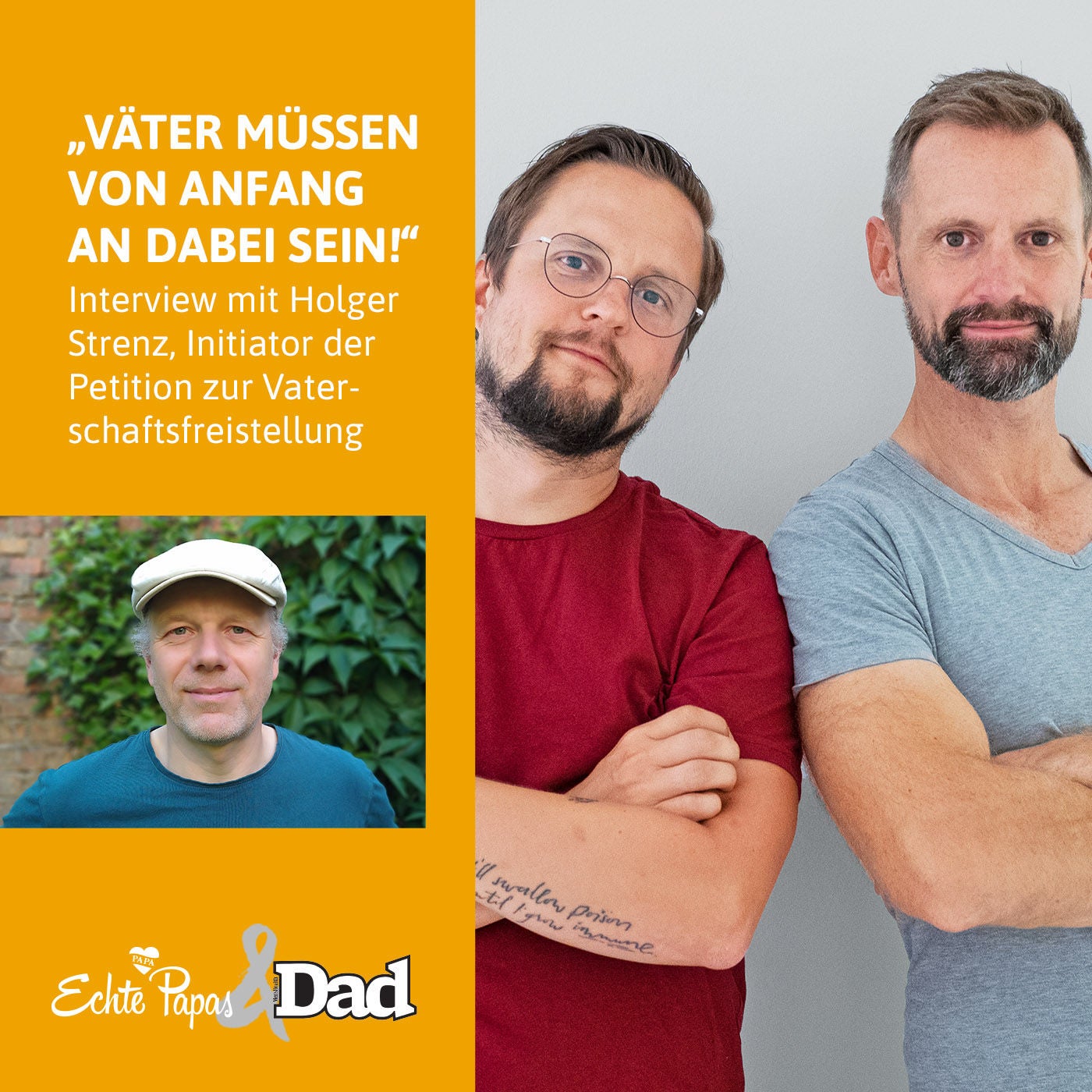 „Väter müssen von Anfang an dabei sein“: Interview mit Holger Strenz über seine Petition zur Vaterschaftsfreistellung