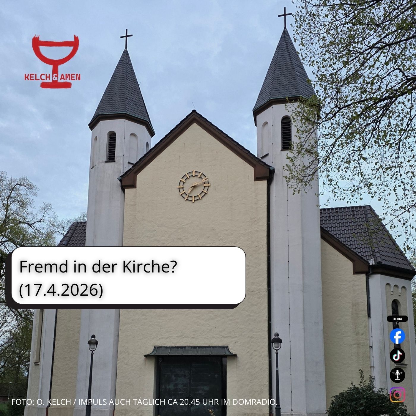Fremd in der Kirche // 17.4.2026