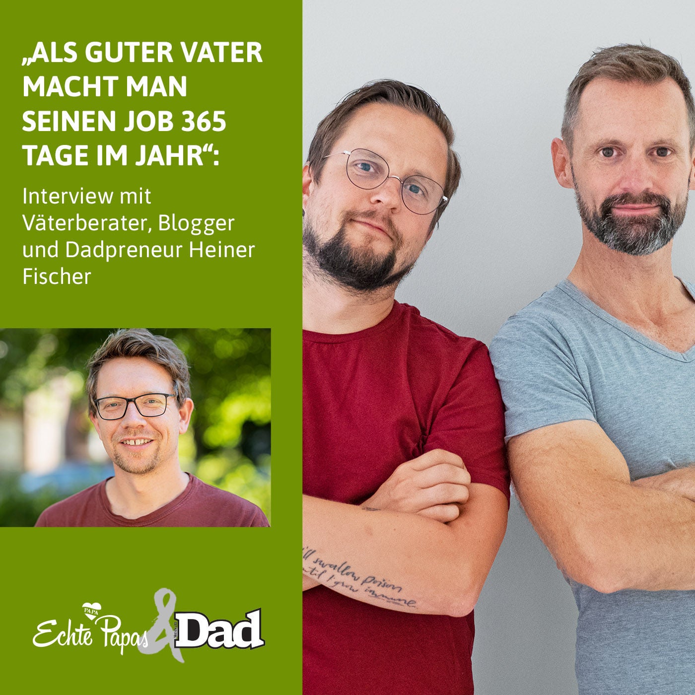 „Als guter Vater macht man seinen Job 365 Tage im Jahr“: Interview mit Väterberater und Papablogger Heiner Fischer