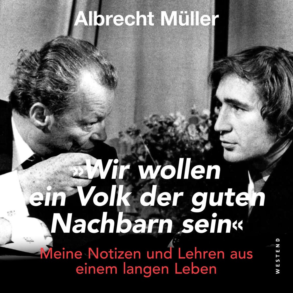 "Wir wollen ein Volk der guten Nachbarn sein"