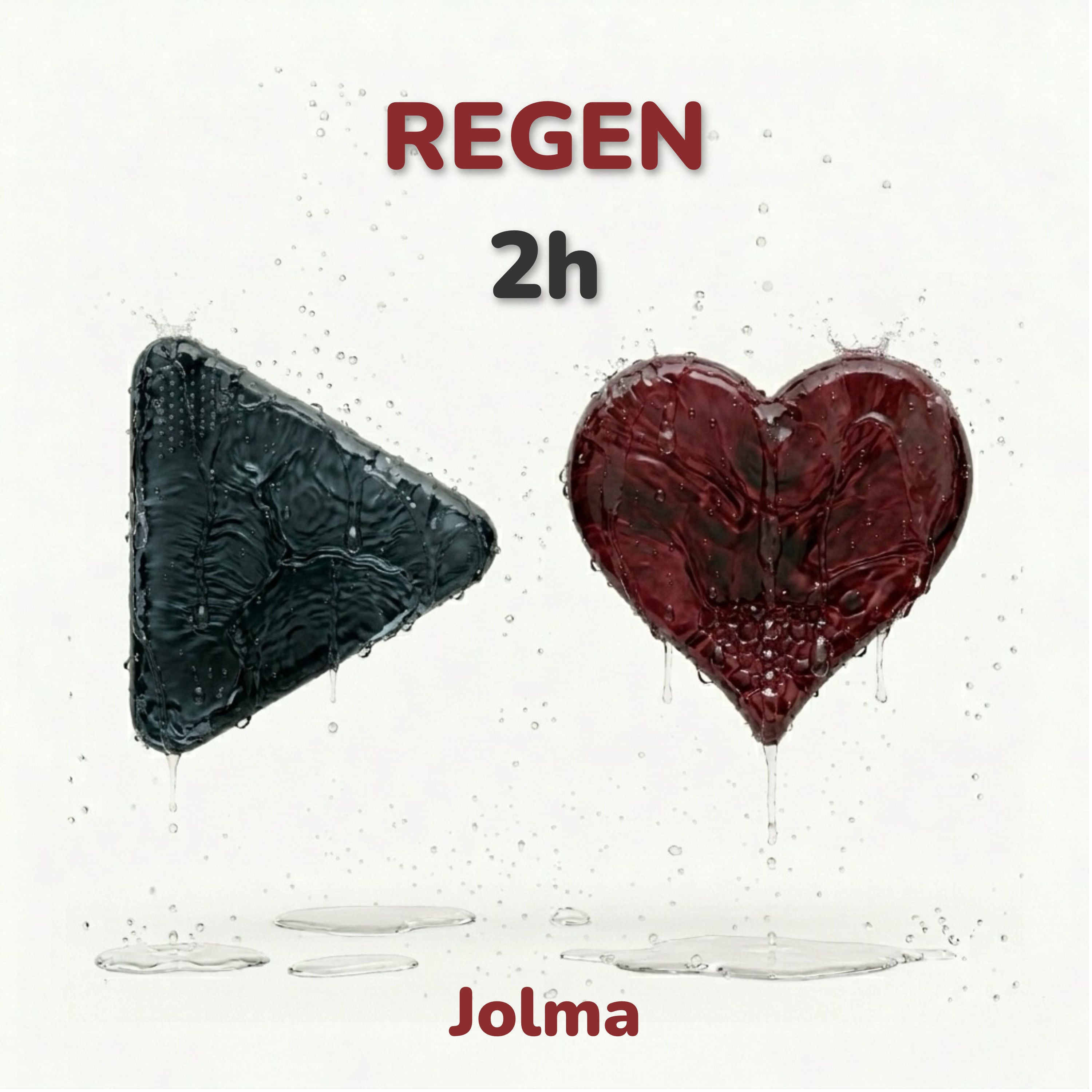Regen - 2h Einschlafgeräusch für Babys