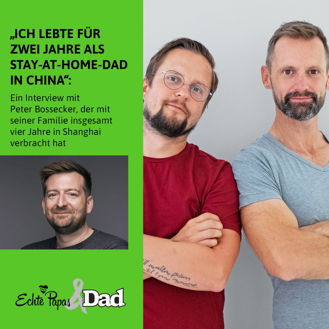 „Ich lebte für zwei Jahre als Stay-at-home-dad in China“: Interview mit Berater Peter Bossecker