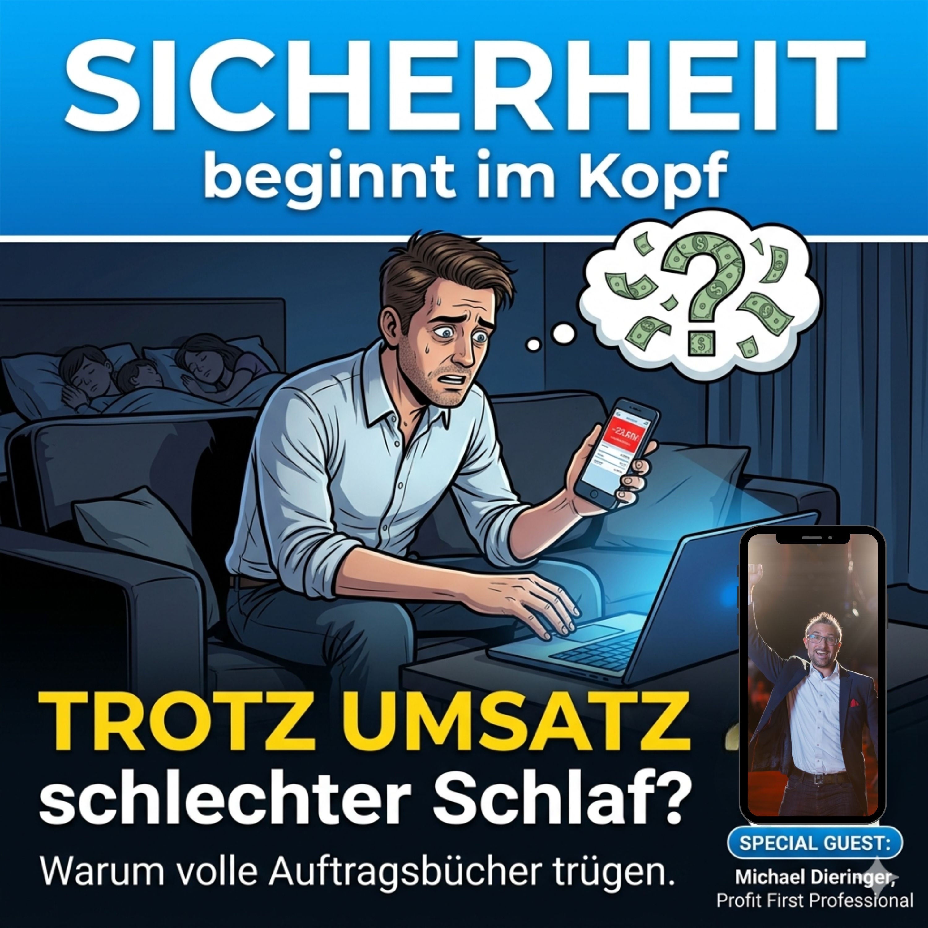 Trotz Umsatz schlecht schlafen: Warum volle Auftragsbücher keine Sicherheit bedeuten