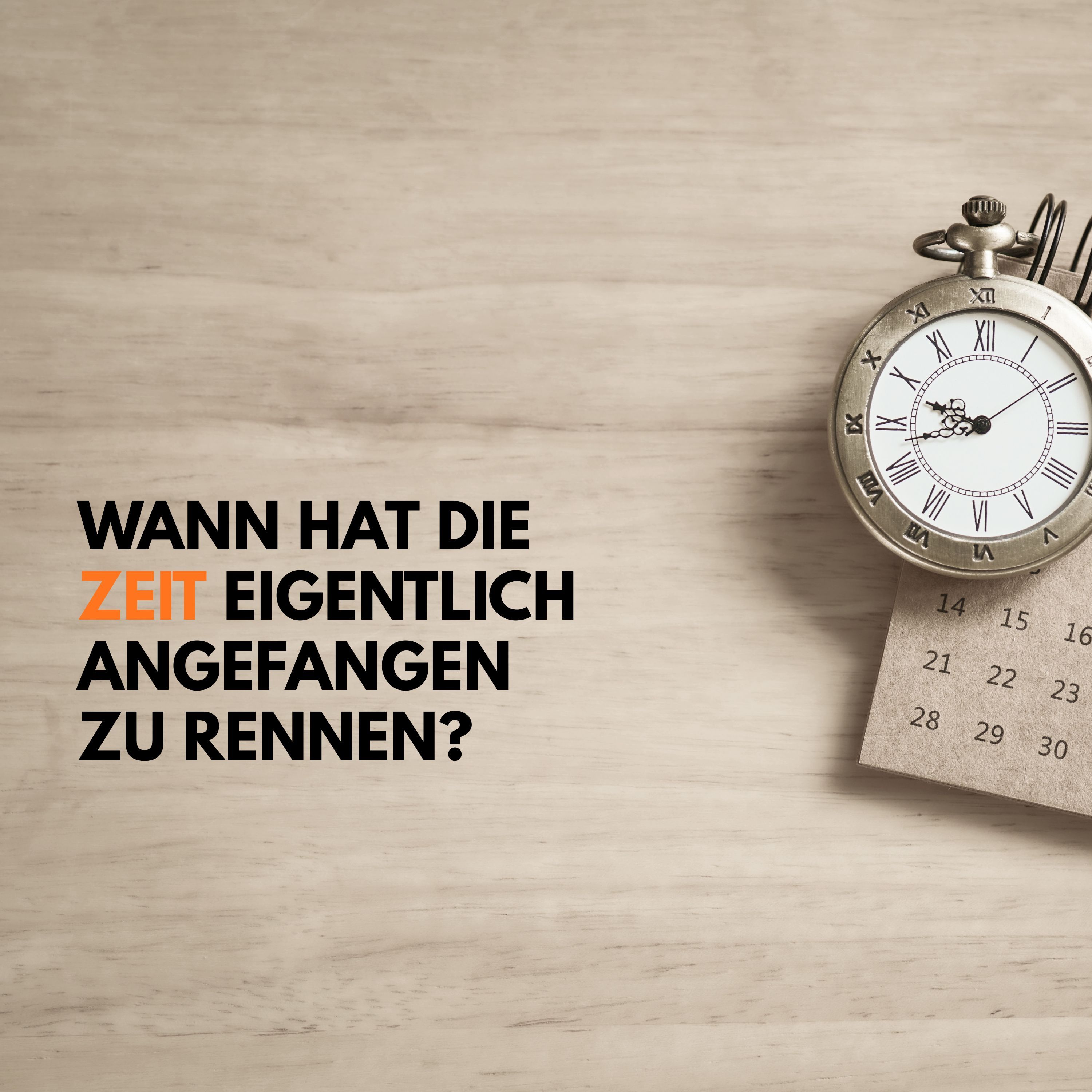 Eben war Neujahr. Jetzt ist schon wieder Weihnachten!
