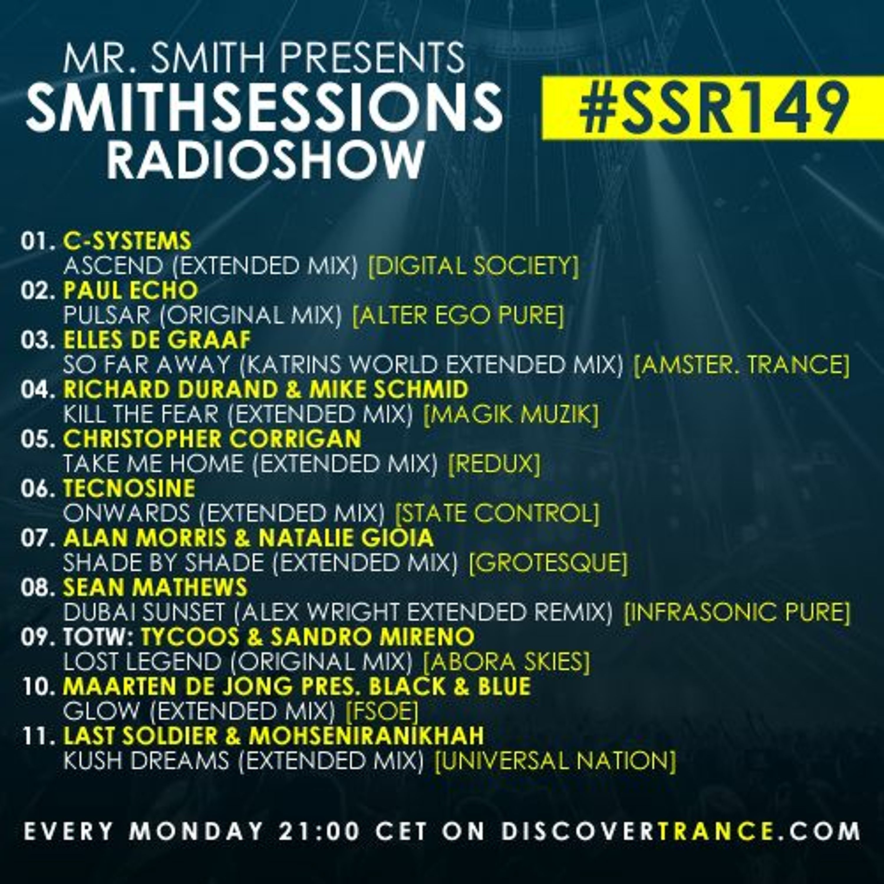 Smith Sessions Radioshow 149