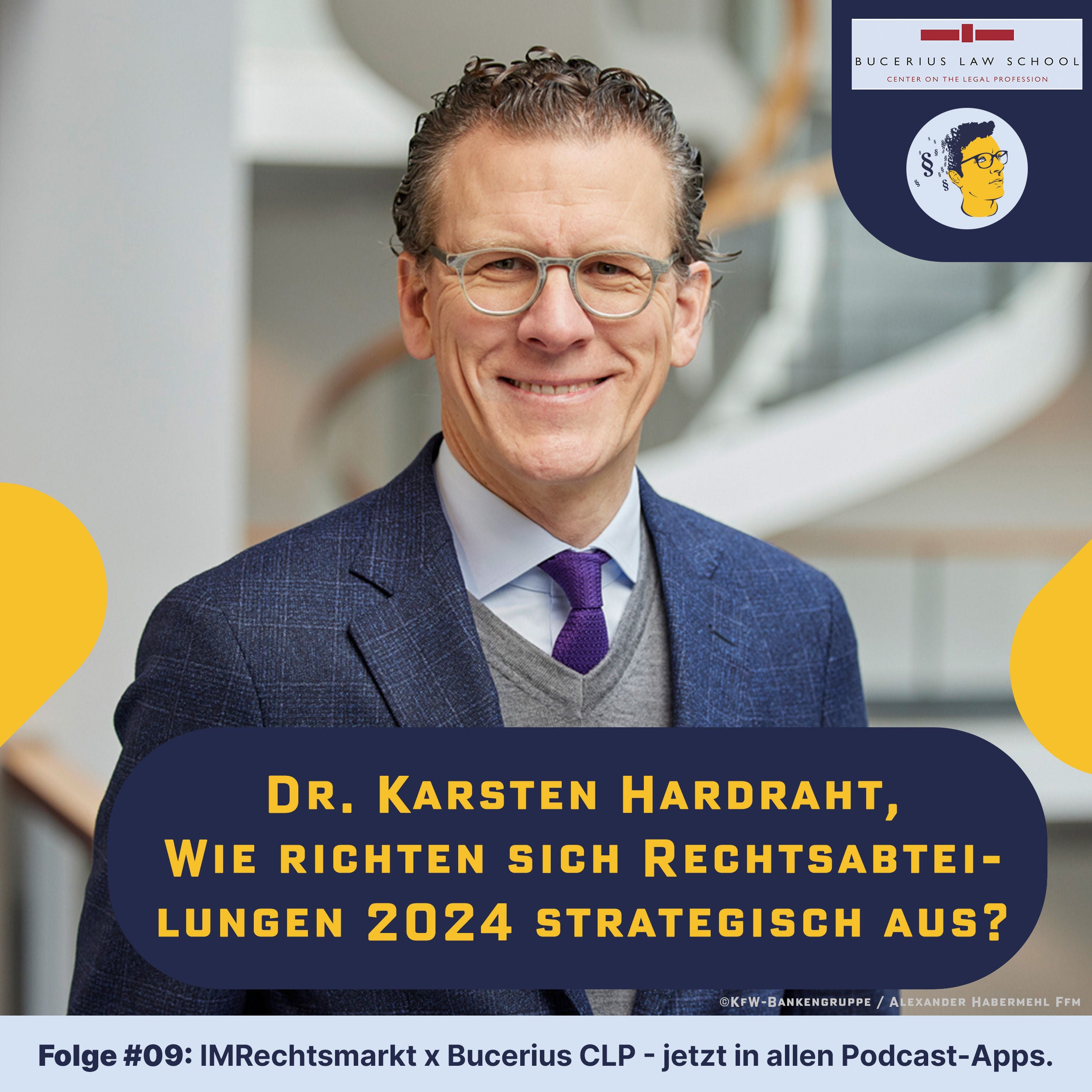 IMRechtsmarkt009 (x Bucerius CLP): Wie richtet sich eine moderne Rechtsabteilung in 2024 strategisch aus?