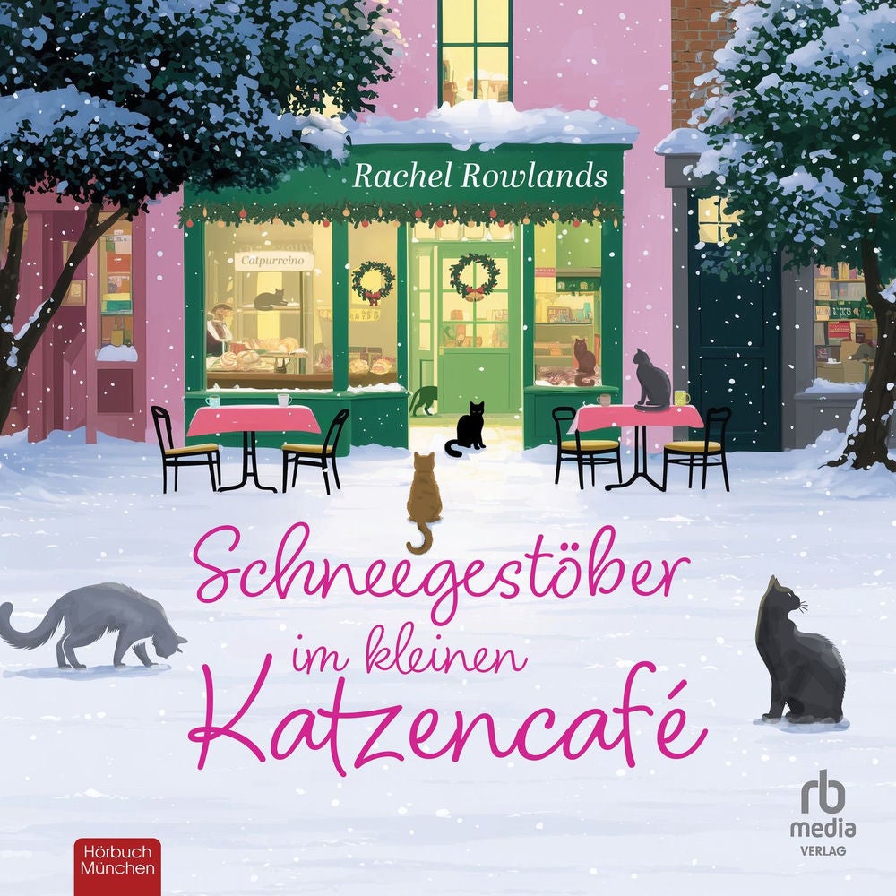 Schneegestöber im kleinen Katzencafé - Roman