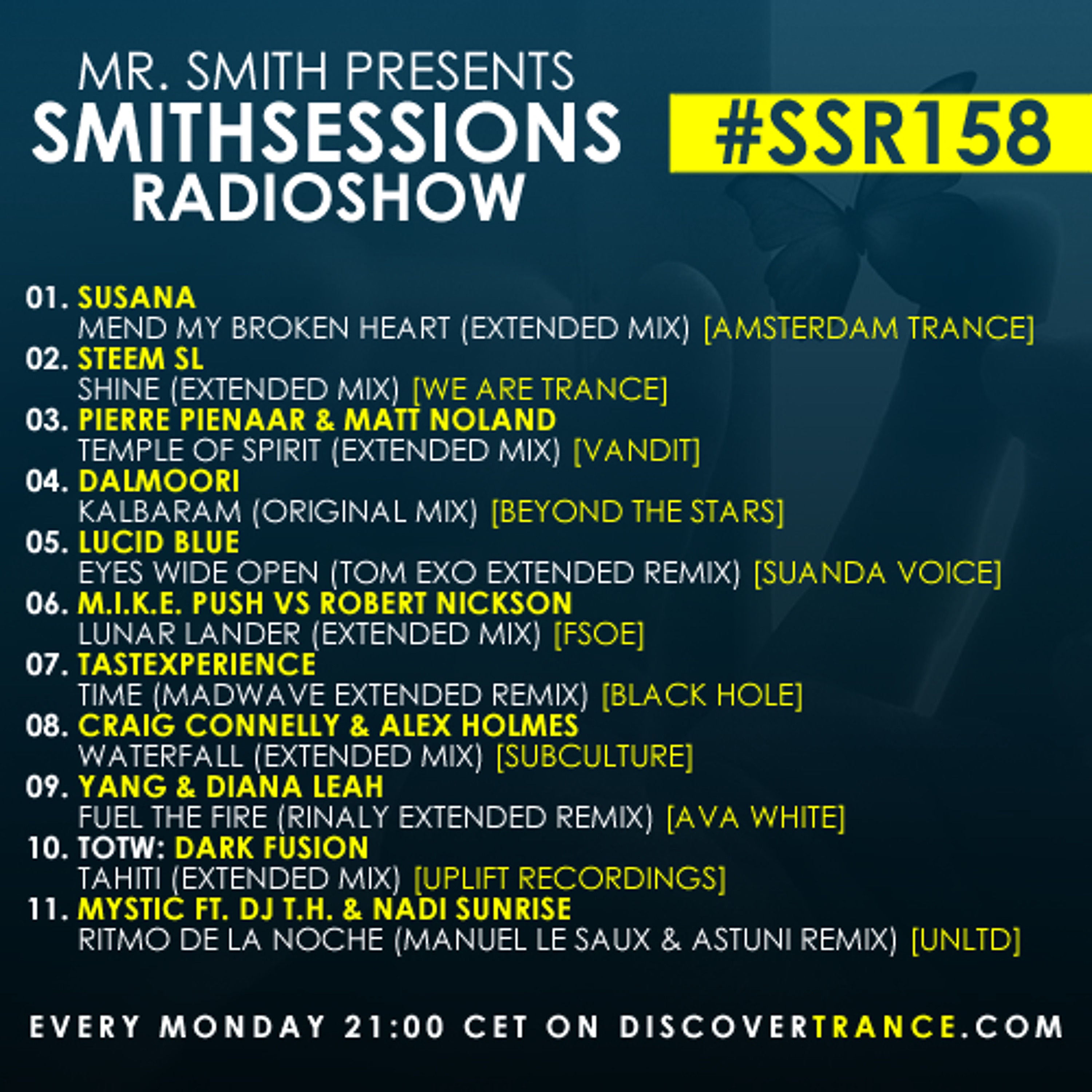Smith Sessions Radioshow 158