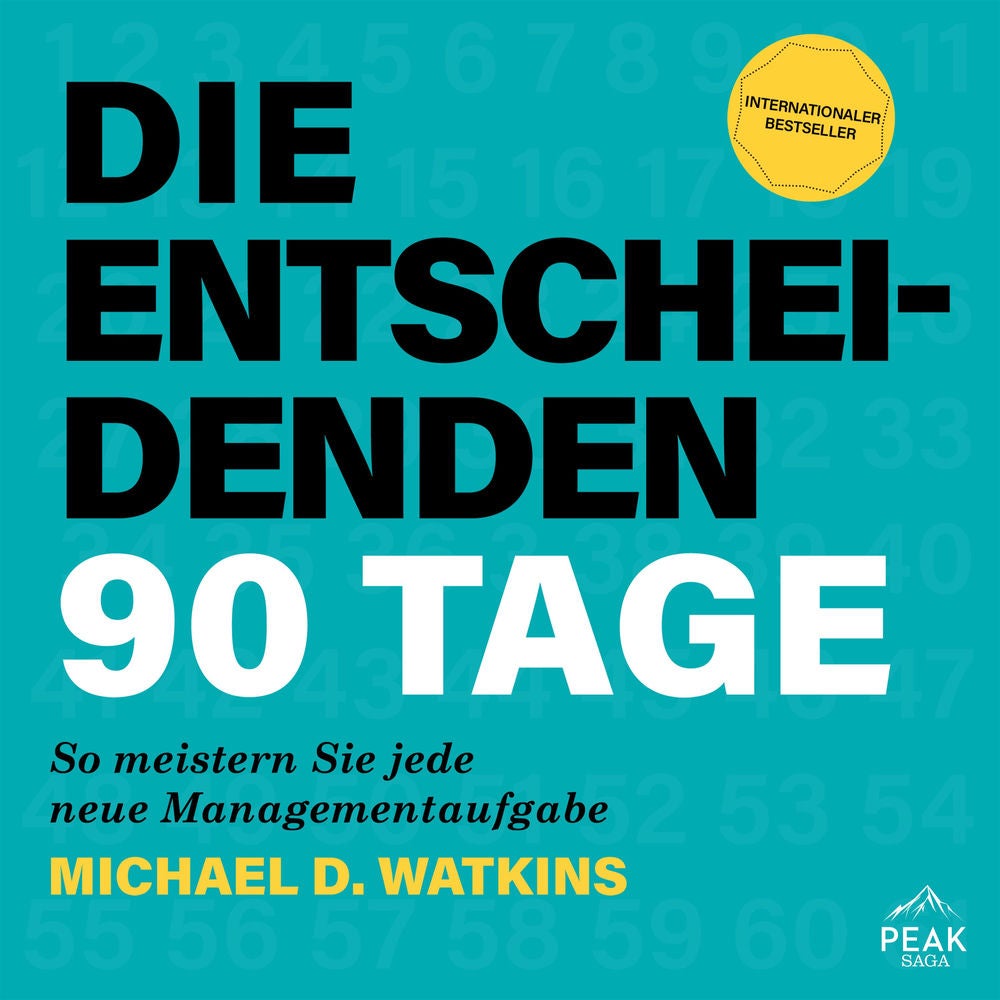 Die entscheidenden 90 Tage. So meistern Sie jede neue Managementaufgabe