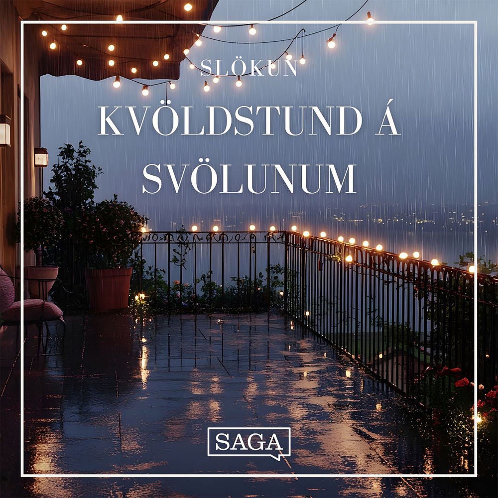 Kvöldstund á svölunum