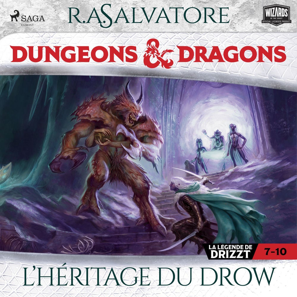 Compilation Dungeons & Dragons 7-10 : L'Héritage du Drow